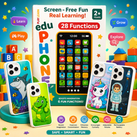 🧸 EduPhone Smart Learning Toy Phone for Kids | 28 Educational Functions | 🔋 Rechargeable | In Hindi & English