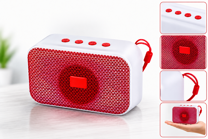 🔊 Mega Bass MINI Portable Wireless Bluetooth Premium Speaker 5W
